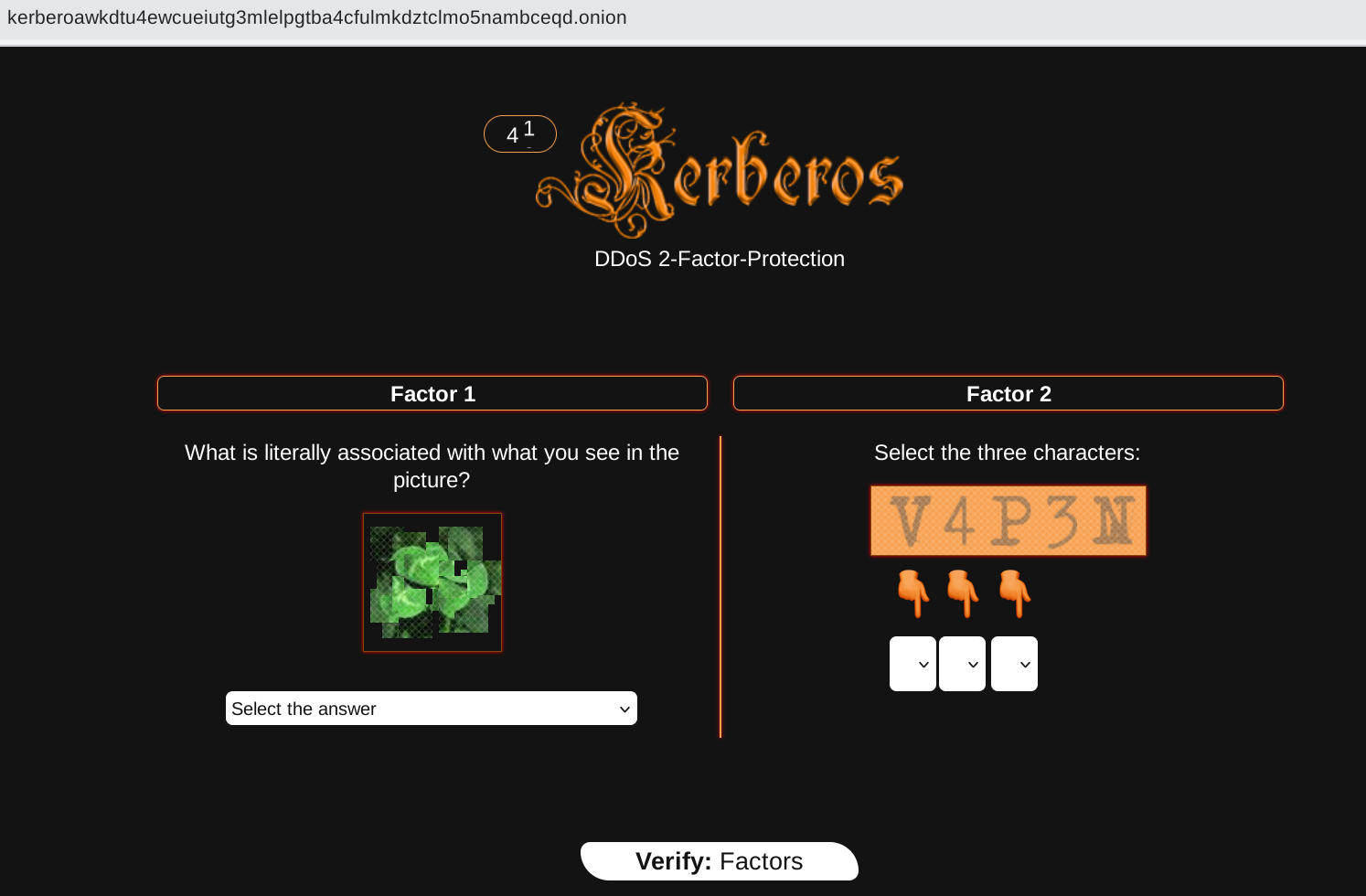Kerberos Market Captcha System